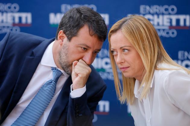 Elezioni, Meloni: "Io premier? Mi tremano i polsi". Salvini: "Stop governi tecnici"