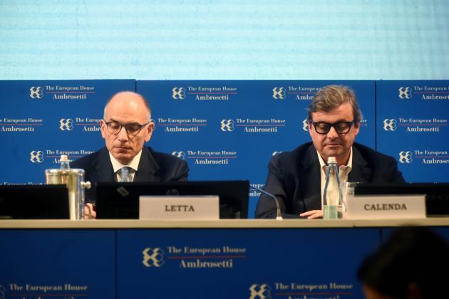 Elezioni: scintille Letta-Calenda."Aiutate la destra". "Sei un disco rotto