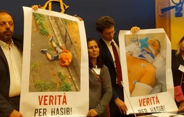Hasib Omerovic, la testimone oculare: “I poliziotti erano lì quando è volato dalla finestra”