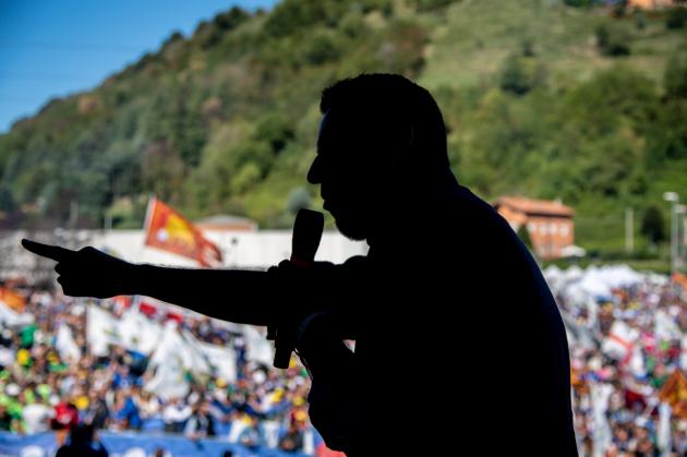 Matteo Salvini a Pontida 2022