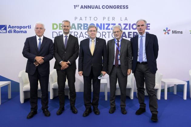 ADR presenta il 'Patto per la Decarbonizzazione del Trasporto Aereo': obiettivo net zero carbon entro il 2050