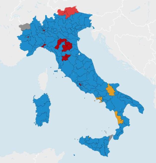 Elezioni politiche, l'Italia spaccata: nord-centro al cdx, sud al M5S grazie al RdC