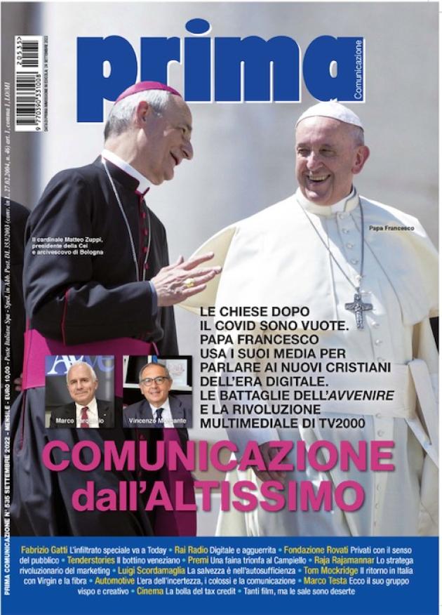Editoria. In edicola il nuovo numero di settembre 2022 di Prima Comunicazione 