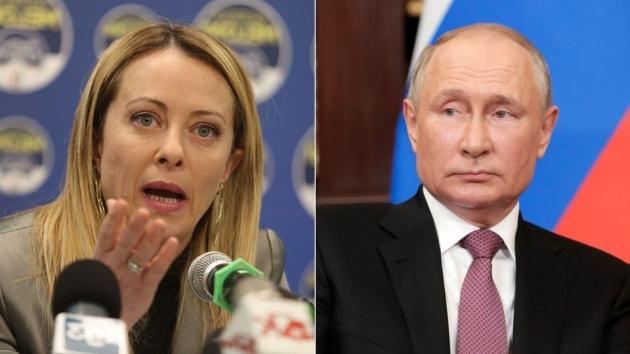Meloni, dopo Zelensky anche Putin si congratula per l’incarico: “Collaborazione se volontà sarà reciproca”