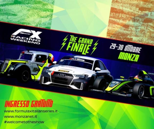 Autodromo Nazionale Monza: un ricco fine settimana con il Formula X Racing Weekend