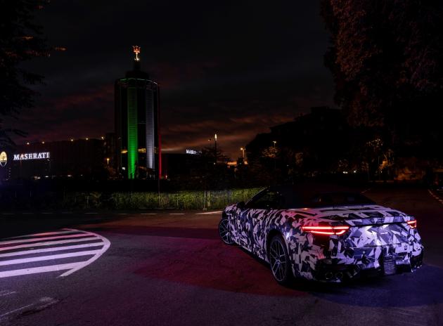 Nuova Maserati GranCabrio, le prime immagini del prototipo