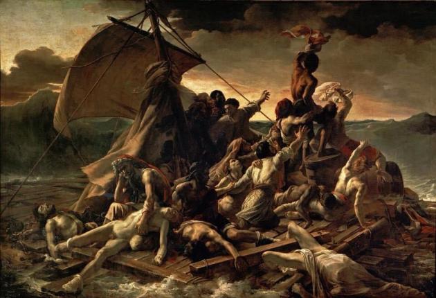 Géricault, "La zattera della Medusa": non è la grandezza  dell’impresa ma le scelte di chi la guida che determinano il successo