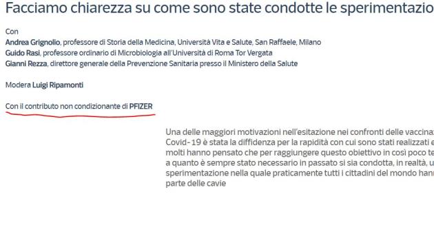 Vaccino Covid, al via il convegno al Museo Le Cavallerizze di Milano: "Efficace o siamo cavie?". Ma la sponsor è Pfizer