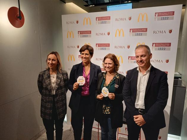 McDonald’s presenta il progetto contro la violenza sulle donne: l'obiettivo è promuovere l’esistenza del 1522