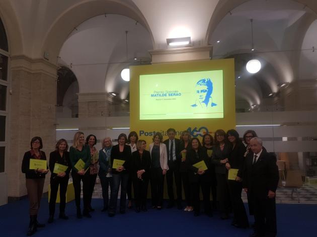 Poste Italiane, conferito a 17 giornaliste il Premio speciale “Matilde Serao” in occasione dei 160 anni dalla nascita dell’azienda
