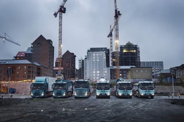 Volvo lancia più camion elettrici