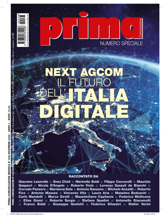 Editoria. In edicola il numero speciale di Prima Comunicazione sul futuro dell'Italia digitale