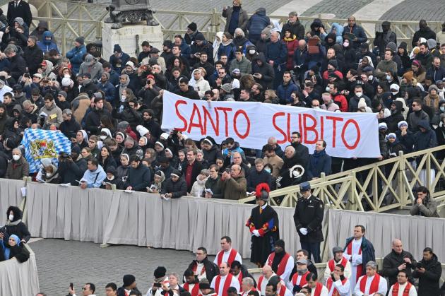 Funerali Ratzinger (foto ADS Kronos)
