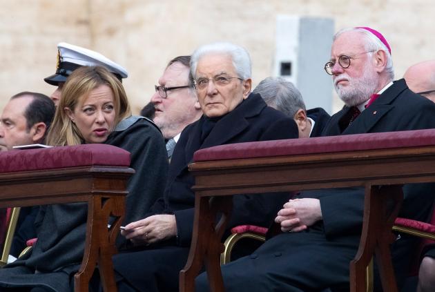 Papa Francesco riceve Giorgia Meloni per la prima udienza privata