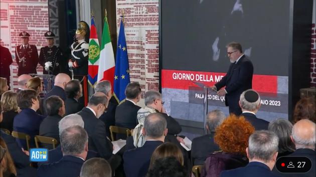Giorno della memoria, Meloni: "La Shoah fu l'abisso dell'umanità". Celebrazioni al Quirinale - DIRETTA