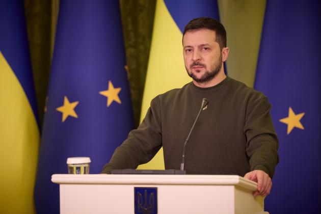 Zelensky a Sanremo, nessun video registrato ma testo letto in diretta da Amadeus 