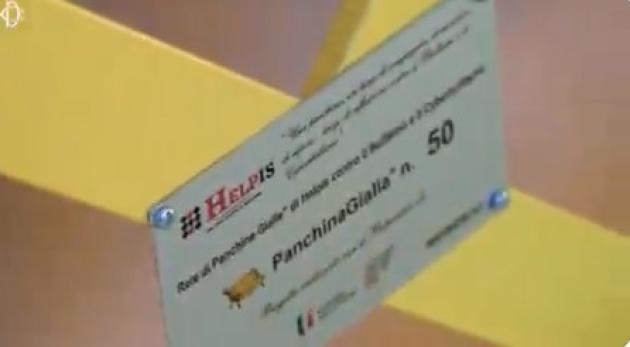 Giornata mondiale contro il bullismo, una panchina gialla alla Camera a simbolo dell'impegno istituzionale