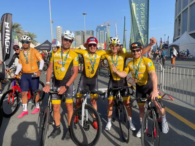 XSPORT Challenge 2023 per Dynamo Camp Edizione 2023 al via ieri a Dubai con la Spinneys 92 Dubai Cycle Challenge