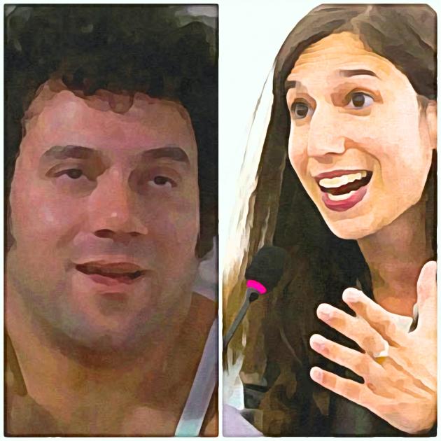 Elly Schlein e Pasquale Ametrano