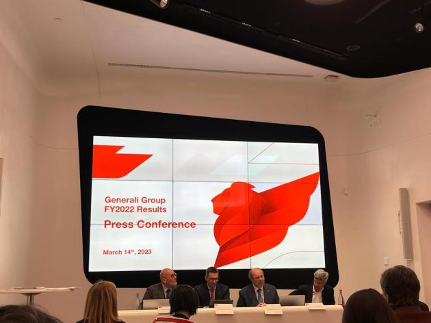 Assicurazioni Generali, nel 2022 risultato operativo al massimo storico di € 6,5 mld (+11,2%), guidato dal Vita. Donnet: "LEader globali" 