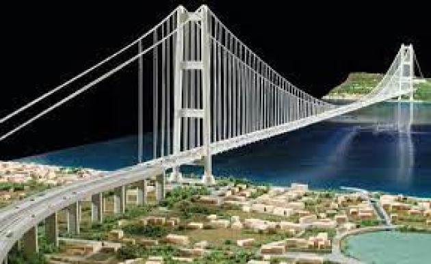 Ponte sullo Stretto al via: tre km di lunghezza, sostenuto da cavi