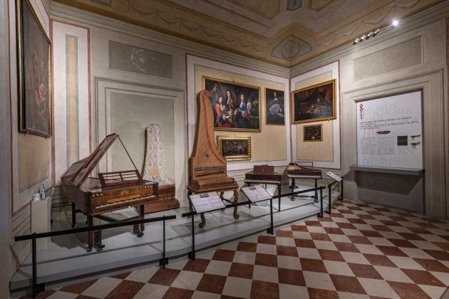 Sala Strumenti musicali Galleria dell'Accademia ph Guido Cozzi