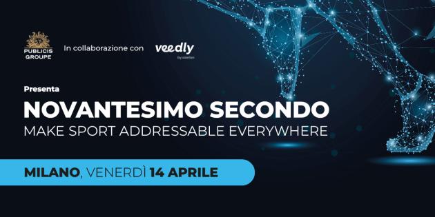 Publicis Group e Veedly by Azerion, dalla loro partnership l'evento sullo sport e la brand communication