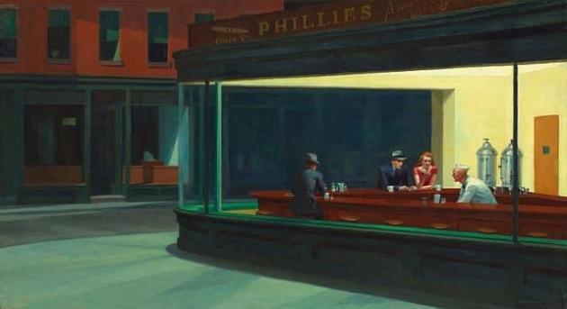 “Nighthawks” la prima vera rappresentazione della solitudine di una grande città