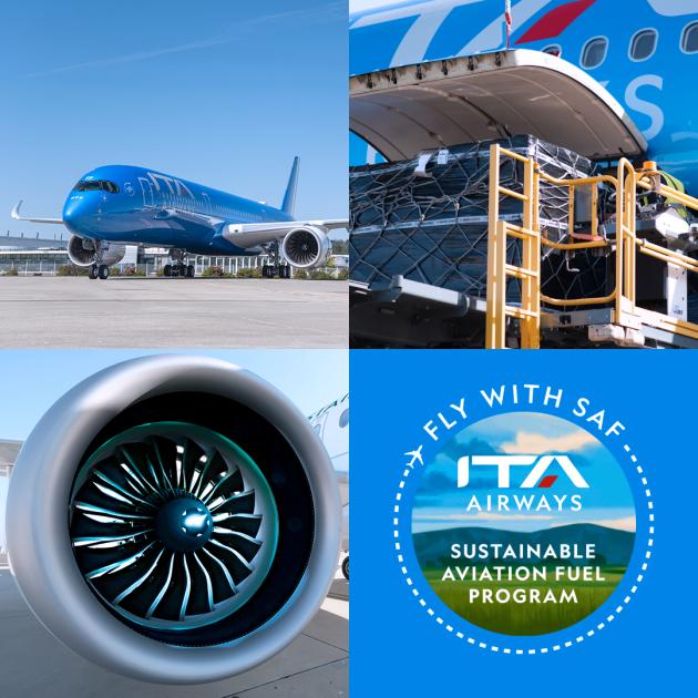 ITA Airways e DB Schenker insieme per la riduzione delle emissioni CO2: al via l'accordo FLY with SAF