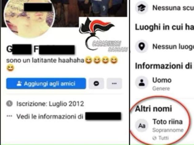 Scrive "latitante" su Facebook, lo è davvero e viene arrestato ad Olbia dai carabinieri in centro
