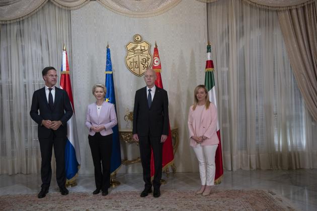 Meloni e von der Leyen a Tunisi, nota congiunta con Saied ma nessuna svolta: solo 150 milioni e resta il nodo Fmi