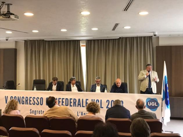 UGL a L’Aquila. Paolo Capone, Leader UGL: “Necessario rendere strutturale taglio del cuneo fiscale” 