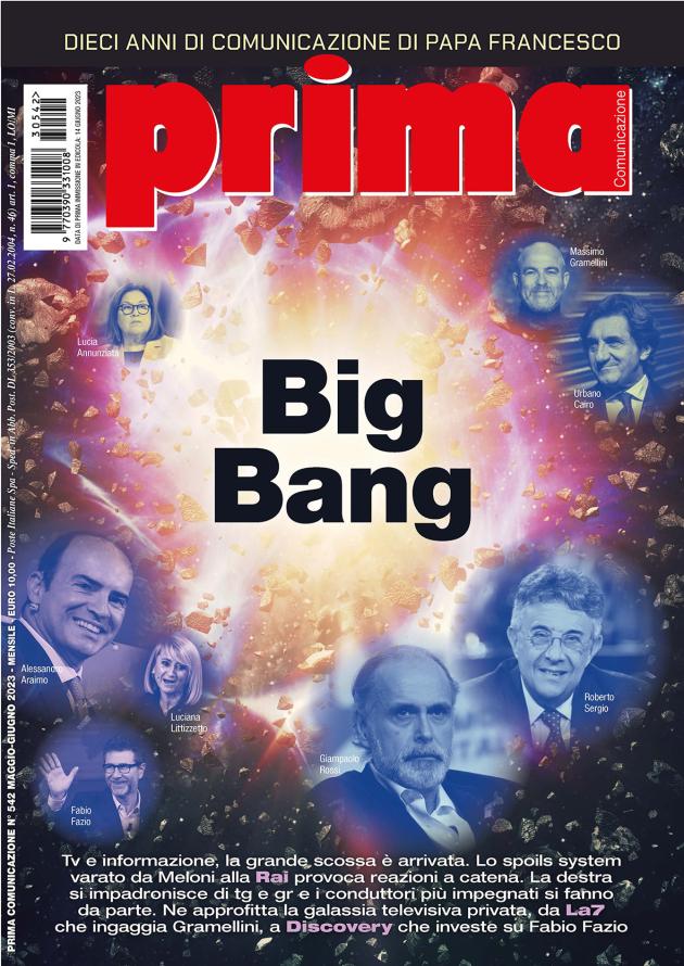 È in edicola il numero 542, di maggio-giugno 2023, di Prima Comunicazione