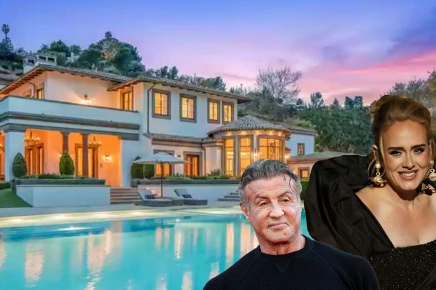 Stallone vende la sua mega villa alla cantante Adele ma solo alla condizione di lasciare la statua di Rocky