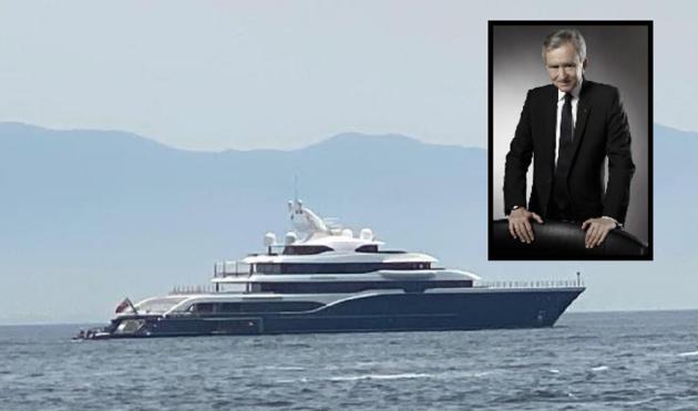 Bernard Arnault, il suo mega yacht 'respinto' a Napoli perché troppo lungo