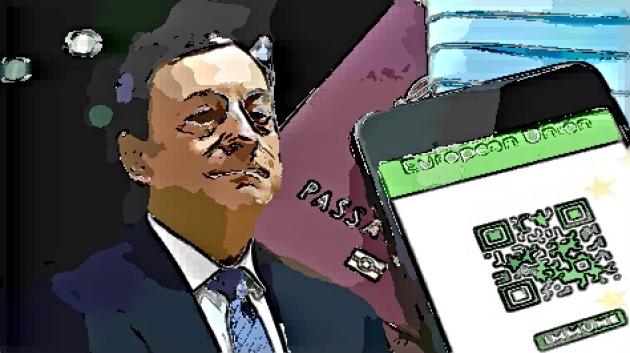 Draghi e il greenpass