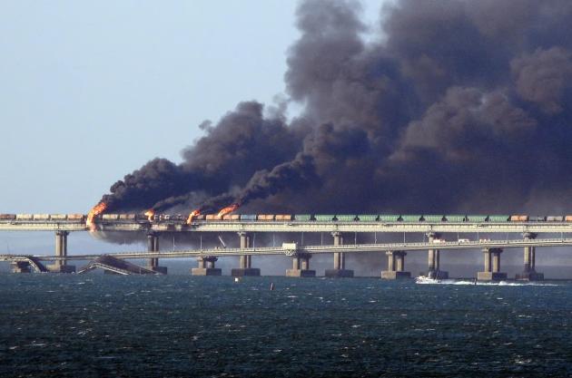 Ucraina ammette: "Attacco al ponte Kerch in Crimea opera nostra", tramite la vice Ministra della Difesa; per 10 mesi Kiev ha mentito agli alleati negando coinvolgimenti