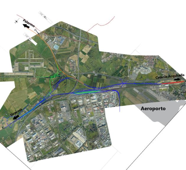 Nodo di Catania: Proger si aggiudica i lavori di interramento della tratta ferroviaria in prossimità dell’aeroporto Catania Fontanarossa
