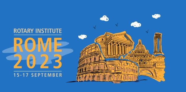 Rome Rotary Institute 2023 in settembre al Centro Congressi La Nuvola