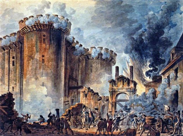 Presa della Bastiglia, il 14 luglio 1789 a Parigi la destituzione di  Luigi XVI e l’inizio della rivoluzione francese