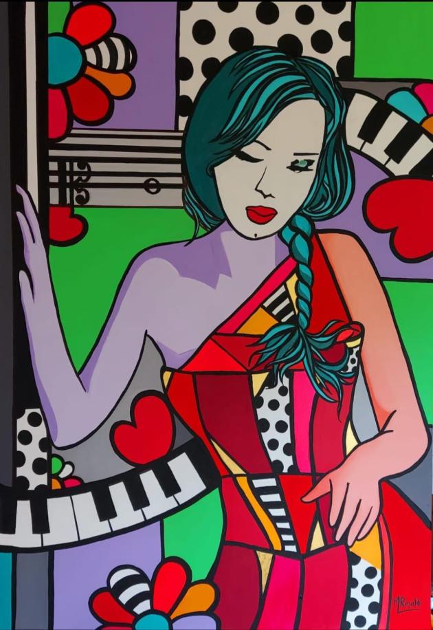 Il ritratto neo pop del Soprano Dominika Zamara 