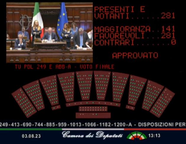La Camera approva la legge sul diritto all'oblio oncologico
