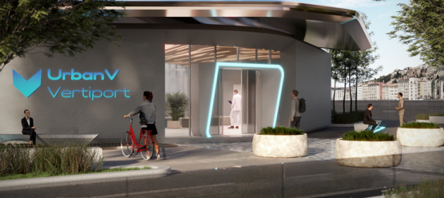 UrbanV, accordo con Amazon Web Services per lo sviluppo di reti di vertiporti per il trasporto urbano