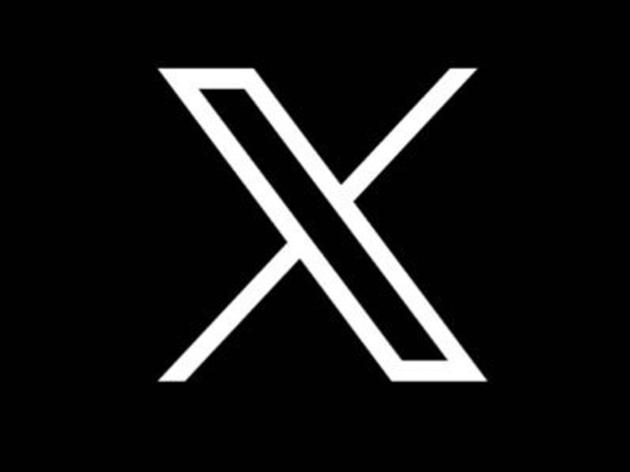 Elon Musk X di Twitter logo 