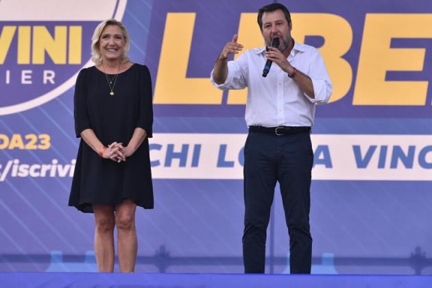 Pontida 2023, Lega attacca Ue e imbarazza Meloni: "Von der Leyen a casa; autonomia nel 2024"; Le Pen sul palco