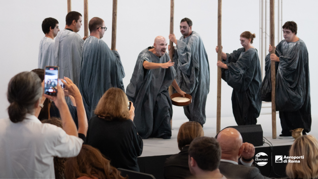 Adr, l'aeroporto di Fiumicino palcoscenico di inclusività con "La Medea" del "Teatro Patologico" 
