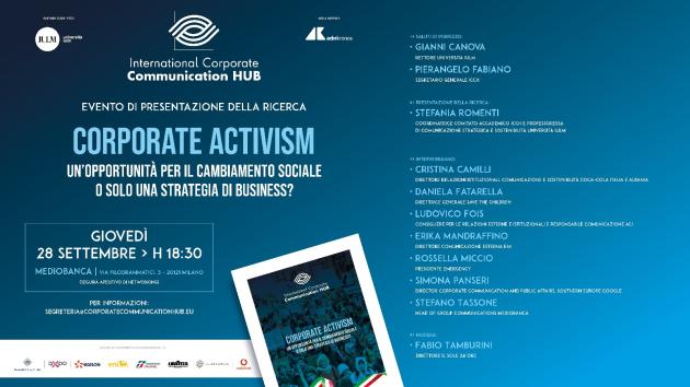 La brochure dell’evento 