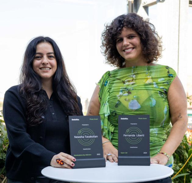 Photo Grant di Deloitte, la 1° edizione viene vinta da Newsha Tavakolian per la sezione 'Segnalazioni' e Fernanda Liberti per la Open Call