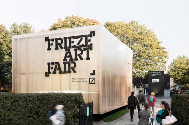 A Londra inizia l'attesa settimana del Frieze, la fiera d'arte contemporanea più importante in Gran Bretagna 