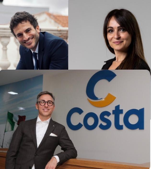 Costa Crociere,  nuova struttura organizzativa; le nomine di Roberto Alberti, Francesco Muglia e Giovanna Loi
